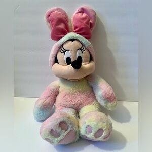 Disney Store Minnie Mouse Easter 2025 Plush Bunny Pastel Decoration Spring